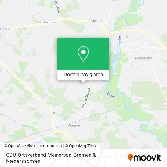 CDU-Ortsverband Meinersen Karte