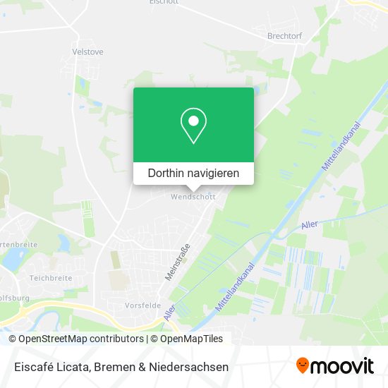 Eiscafé Licata Karte