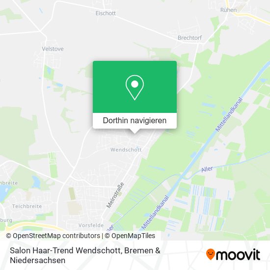 Salon Haar-Trend Wendschott Karte