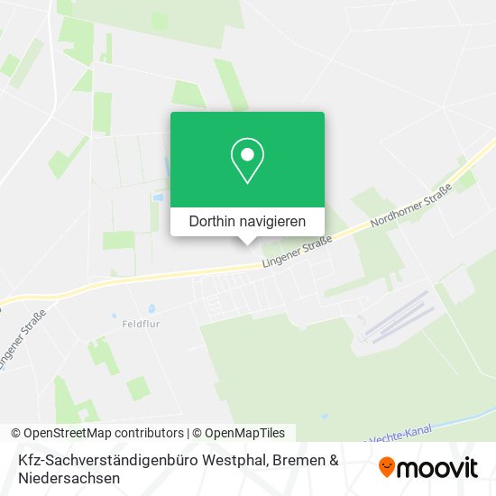 Kfz-Sachverständigenbüro Westphal Karte