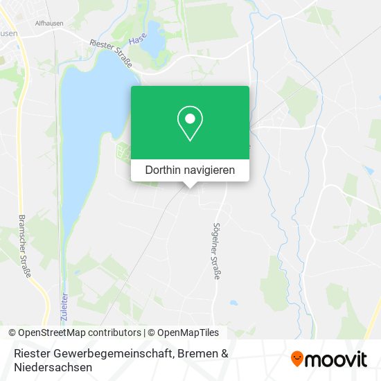 Riester Gewerbegemeinschaft Karte