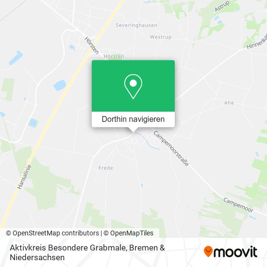 Aktivkreis Besondere Grabmale Karte