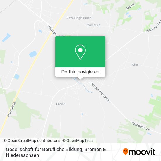 Gesellschaft für Berufliche Bildung Karte