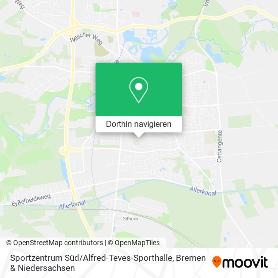 Sportzentrum Süd / Alfred-Teves-Sporthalle Karte