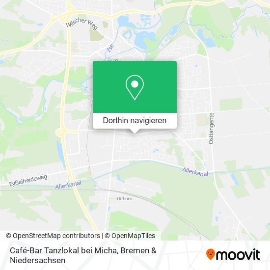 Café-Bar Tanzlokal bei Micha Karte