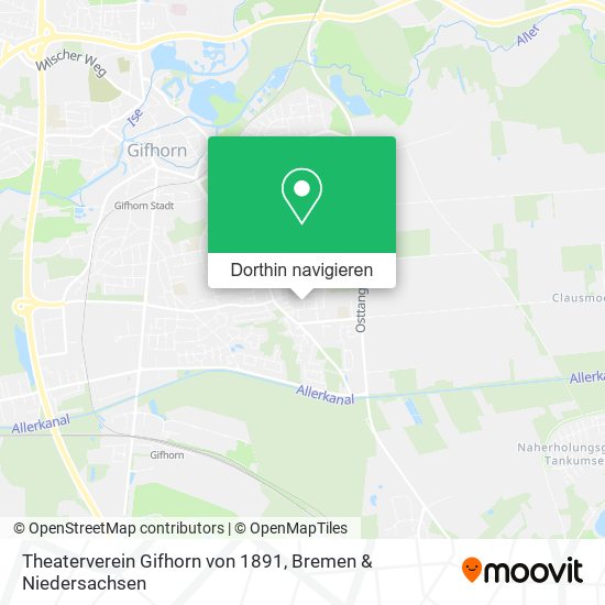 Theaterverein Gifhorn von 1891 Karte