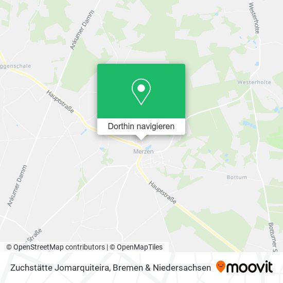 Zuchstätte Jomarquiteira Karte