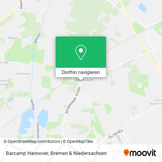 Barcamp Hannover Karte