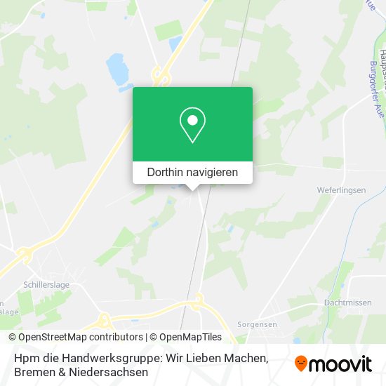 Hpm die Handwerksgruppe: Wir Lieben Machen Karte
