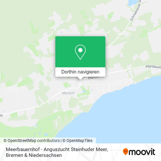 Meerbauernhof - Anguszucht Steinhuder Meer Karte