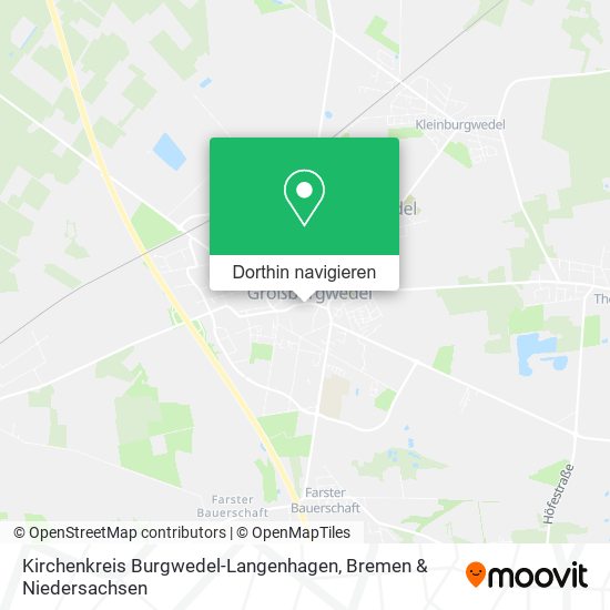 Kirchenkreis Burgwedel-Langenhagen Karte