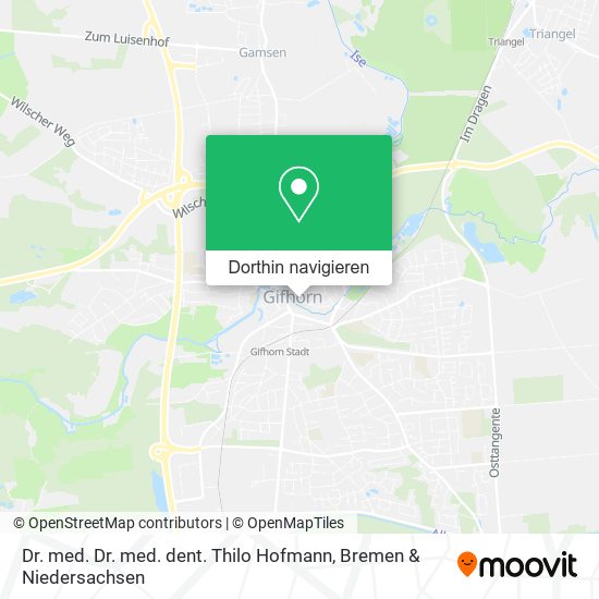 Dr. med. Dr. med. dent. Thilo Hofmann Karte