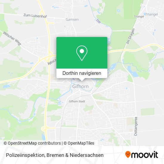Polizeiinspektion Karte