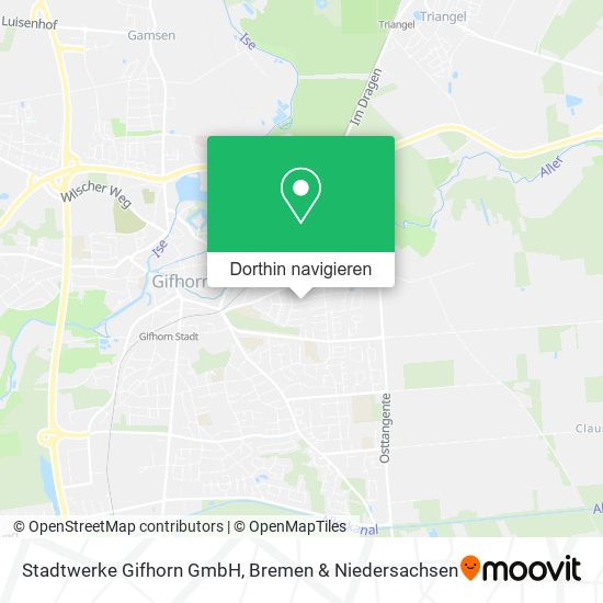 Stadtwerke Gifhorn GmbH Karte