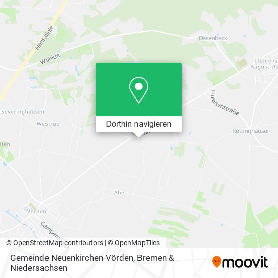 Gemeinde Neuenkirchen-Vörden Karte