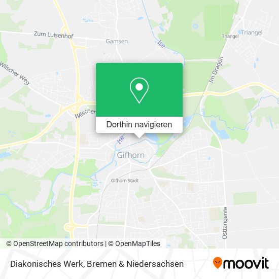 Diakonisches Werk Karte