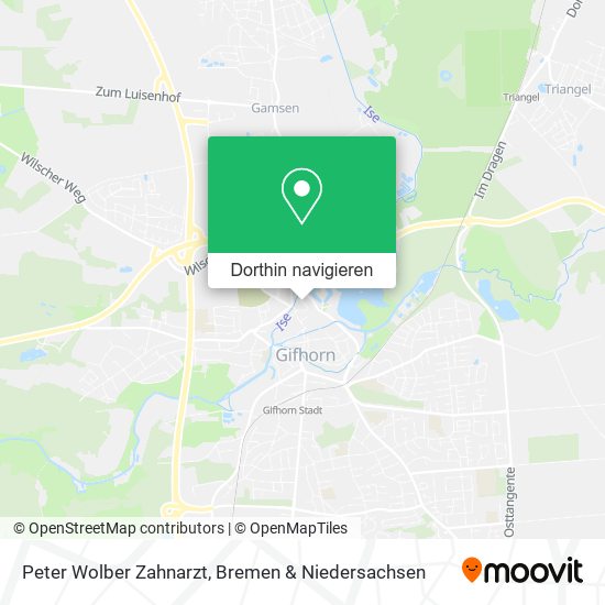 Peter Wolber Zahnarzt Karte