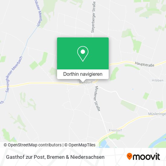 Gasthof zur Post Karte