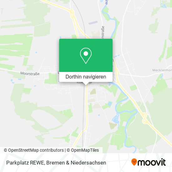 Parkplatz REWE Karte