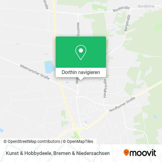 Kunst & Hobbydeele Karte