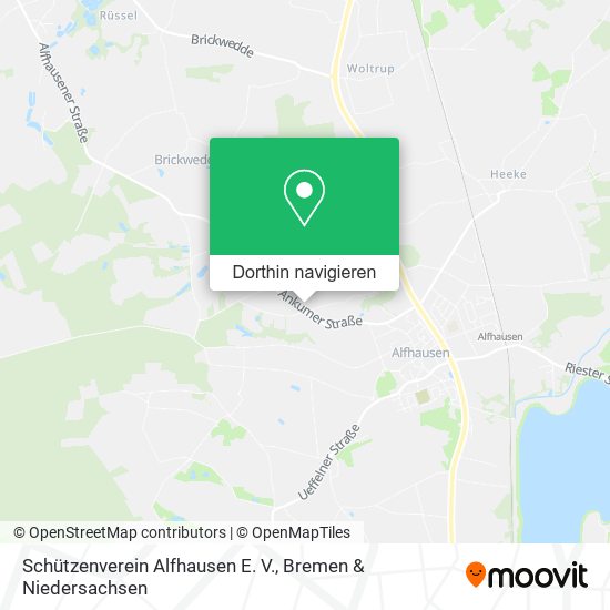 Schützenverein Alfhausen E. V. Karte