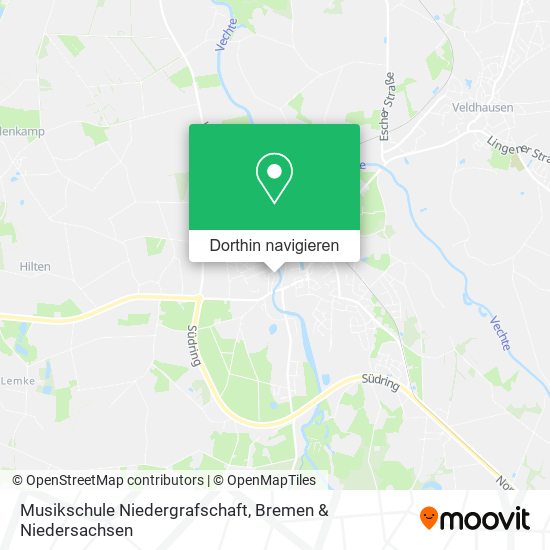 Musikschule Niedergrafschaft Karte