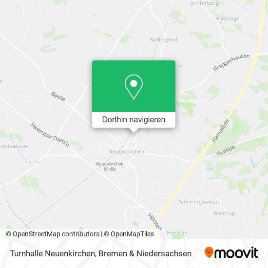 Turnhalle Neuenkirchen Karte