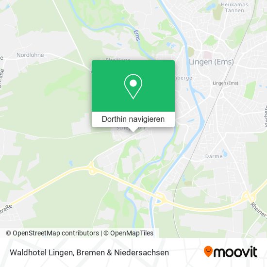 Waldhotel Lingen Karte