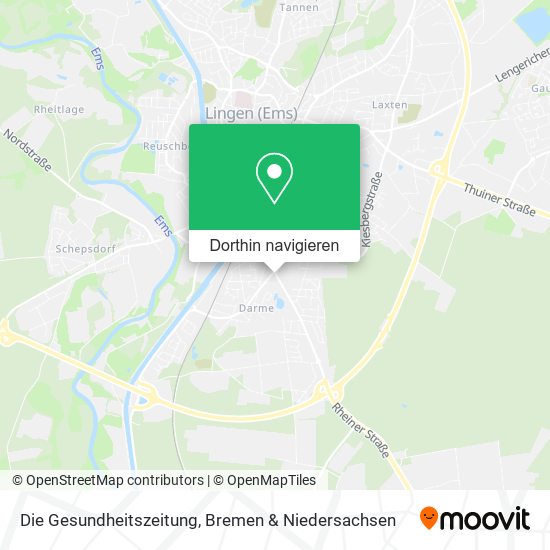 Die Gesundheitszeitung Karte