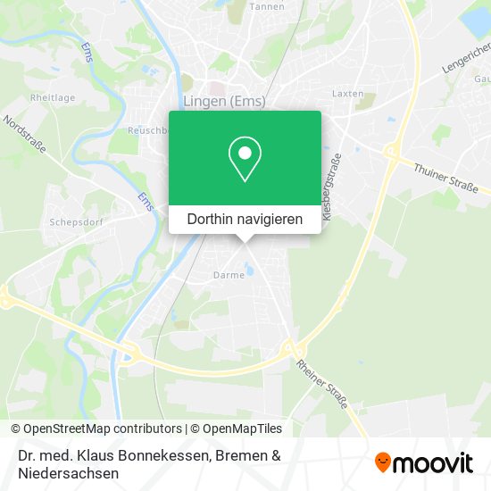 Dr. med. Klaus Bonnekessen Karte