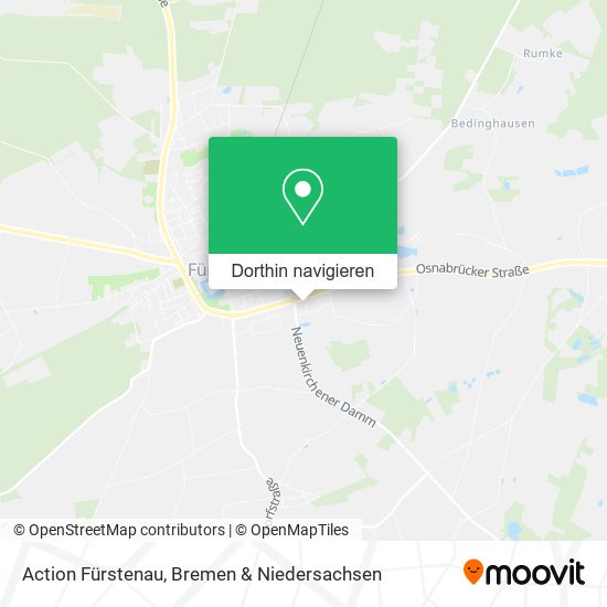 Action Fürstenau Karte