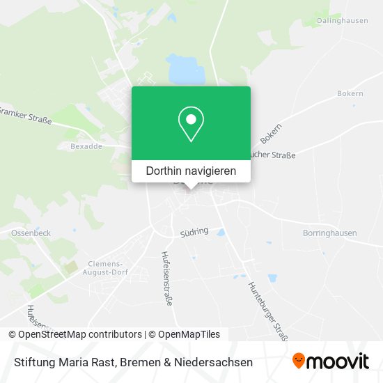 Stiftung Maria Rast Karte