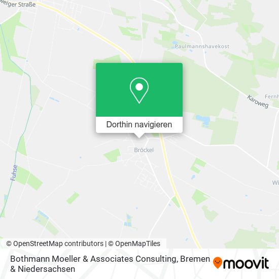 Bothmann Moeller & Associates Consulting Karte