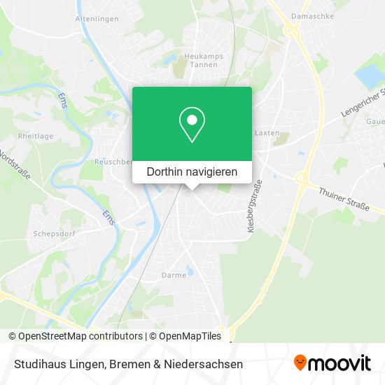 Studihaus Lingen Karte