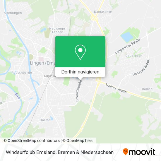 Windsurfclub Emsland Karte