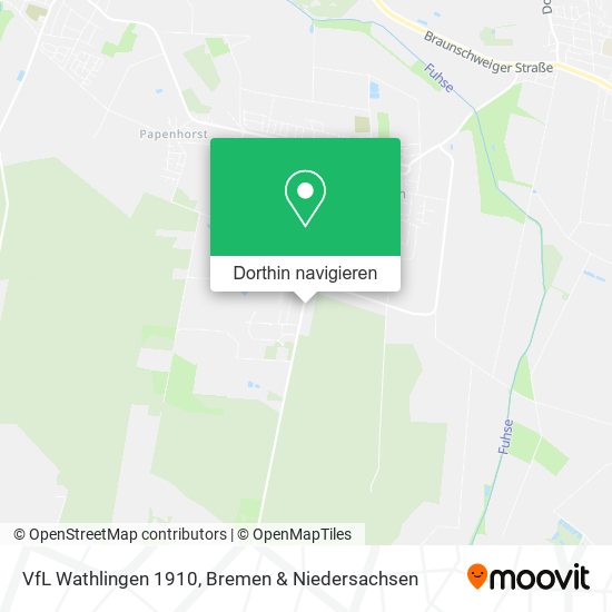 VfL Wathlingen 1910 Karte