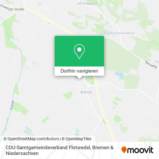 CDU-Samtgemeindeverband Flotwedel Karte
