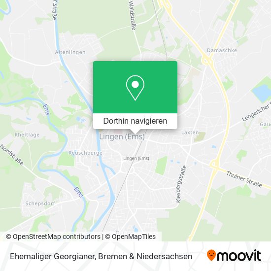 Ehemaliger Georgianer Karte