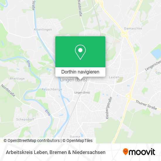 Arbeitskreis Leben Karte