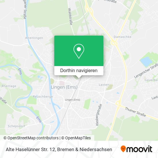 Alte Haselünner Str. 12 Karte