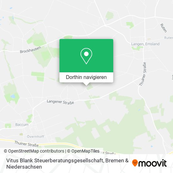Vitus Blank Steuerberatungsgesellschaft Karte