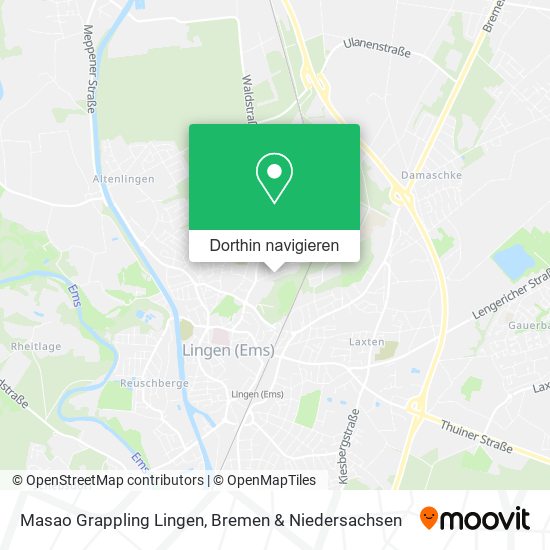 Masao Grappling Lingen Karte