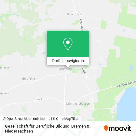 Gesellschaft für Berufliche Bildung Karte