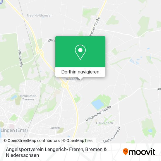 Angelsportverein Lengerich- Freren Karte