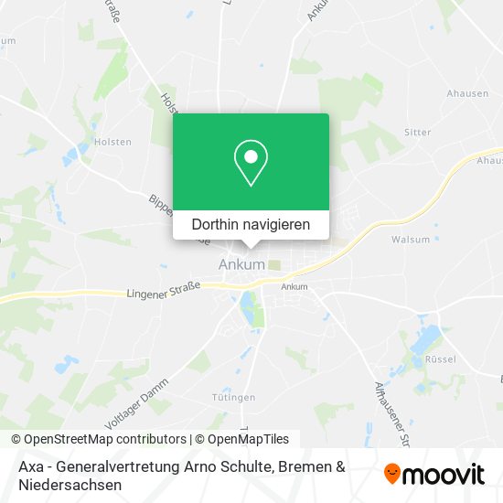 Axa - Generalvertretung Arno Schulte Karte
