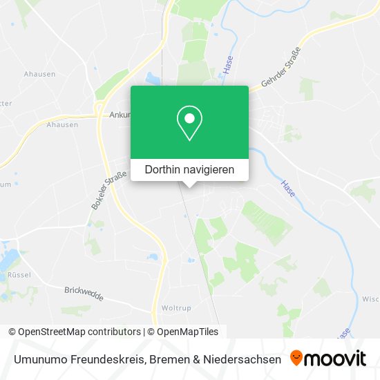 Umunumo Freundeskreis Karte
