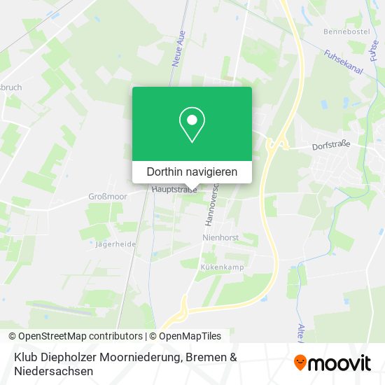 Klub Diepholzer Moorniederung Karte