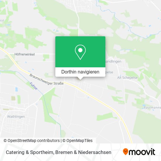 Catering & Sportheim Karte