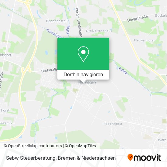 Sebw Steuerberatung Karte