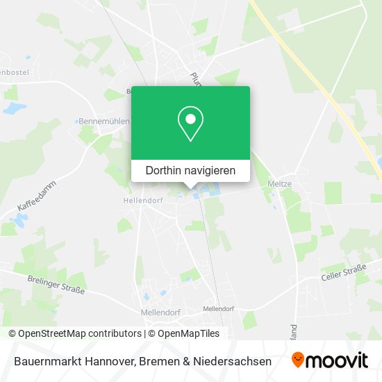 Bauernmarkt Hannover Karte